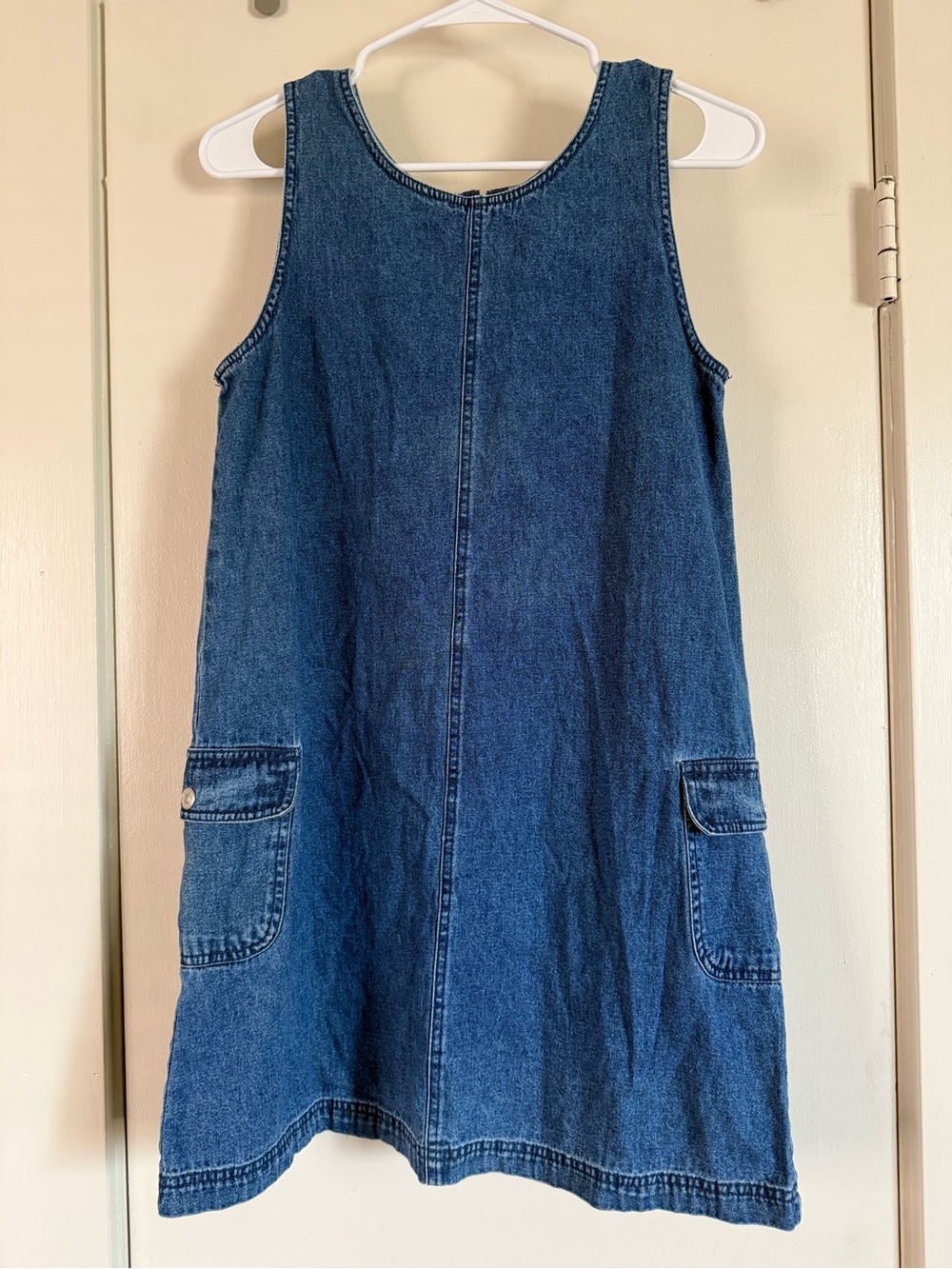Classic Denim Pinafore Dress